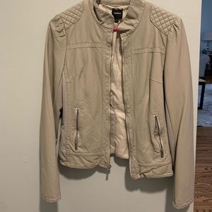 Vegan leather jacket